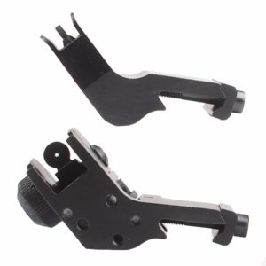 MAGORUI Front and Rear 45 Degree Offset Rapid Transition BUIS Backup Iron Sight