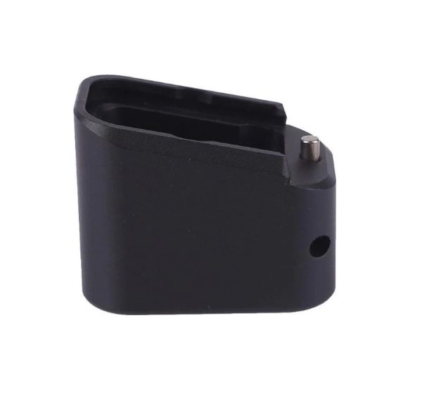 Black Base PAD Extension Kit Glock Magazine 19 22 34 35 with Spring