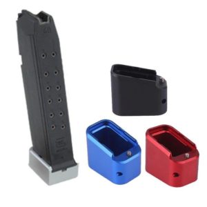 Tactical Magazines Base Pad For Glock 12 22 34 Extension With + Spring