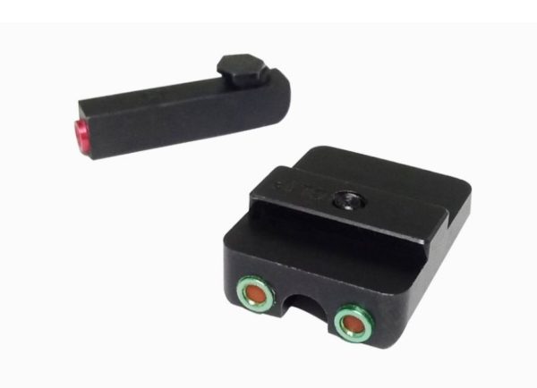 Tactical Fiber Optic Front and Rear red/green dot sights for Glock