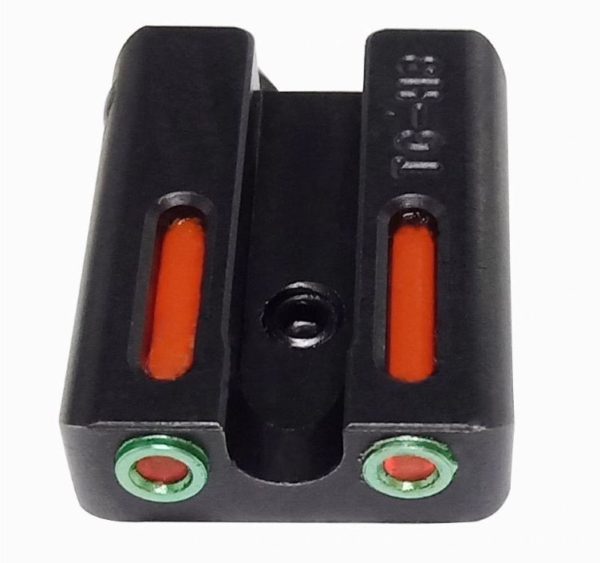 Tactical Fiber Optic Front and Rear red/green dot sights for Glock