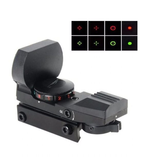 20mm Rail Holographic Red Dot Sight 4 Reticle tactical Scope