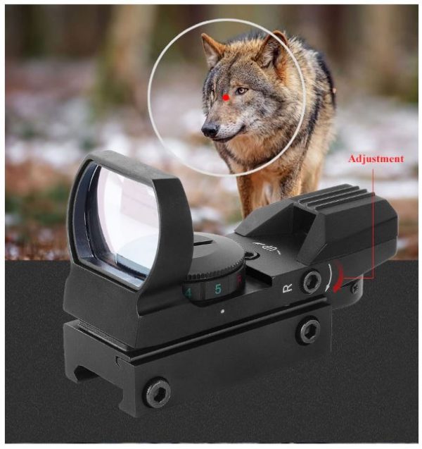 20mm Rail Holographic Red Dot Sight 4 Reticle tactical Scope