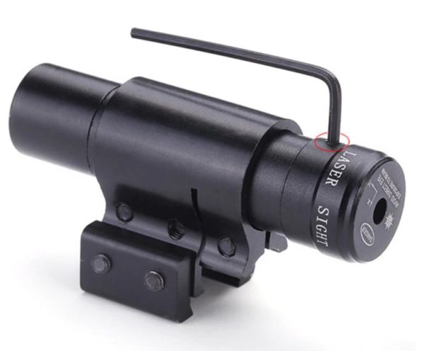 Tactical Red Laser Dot Sight For 20mm Rail Mount For Hunting Scope