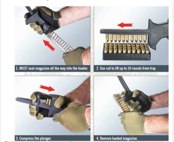 Universal Speed Loader for Rifle Magazine Universal 223 556 308 762x39 Hunt Gun