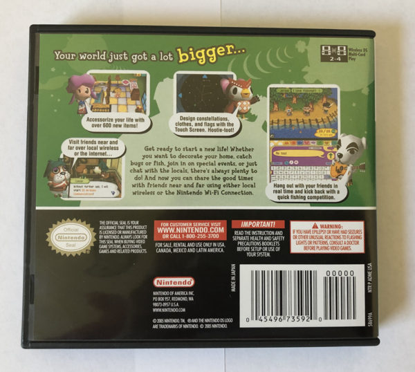 New Sealed Nintendo DS game Animal Crossing 