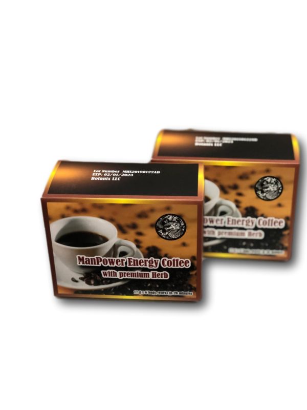 Black Original White Dragon ManPower Energy Enhancement Instant Coffee