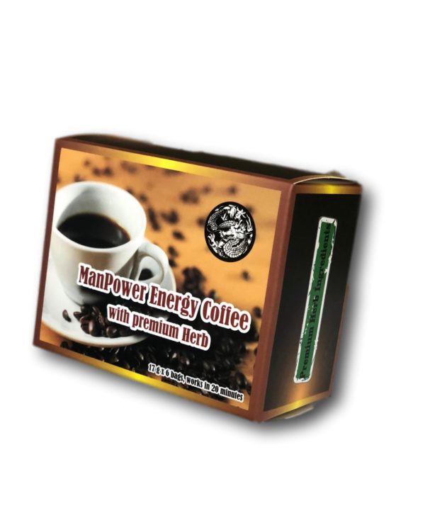 Black Original White Dragon ManPower Energy Instant Coffee