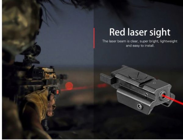 20mm Red Dot Laser Sight Picatinny Weaver Rail For Pistol Glock