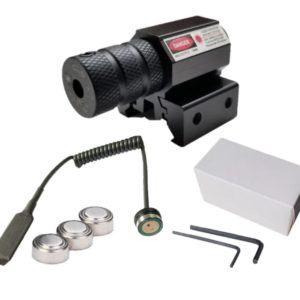 Tactical Mini Red Dot Laser Sight 20mm Picatinny Rail Mount