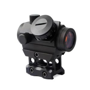 T1G Red Dot Sight 1X20 20mm Rail Mount & Increase Riser Rail Mount Red Dot scope