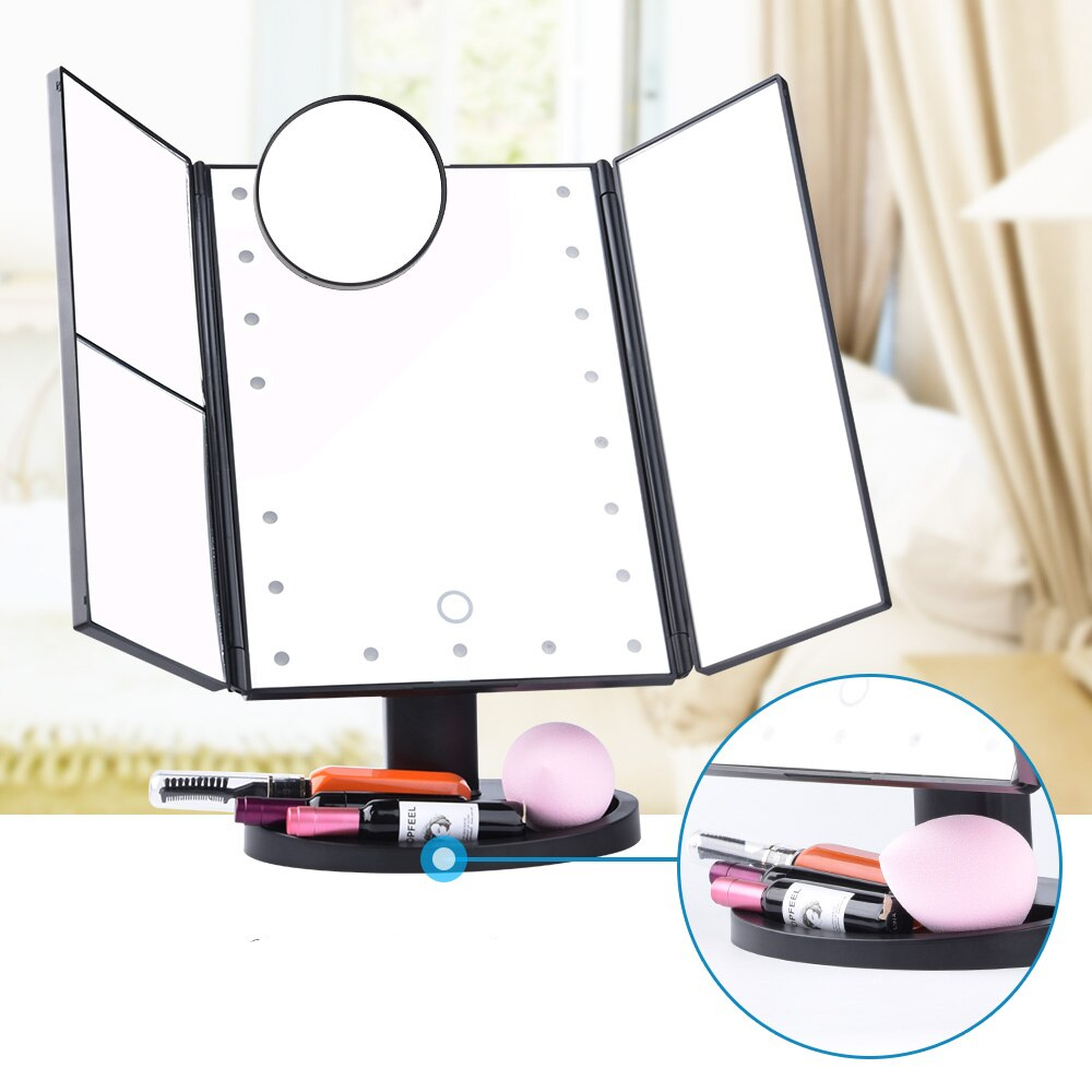 Wayfairmarket 10019-3r5hb5 Fragmented Magnifying LED Makeup Mirror  