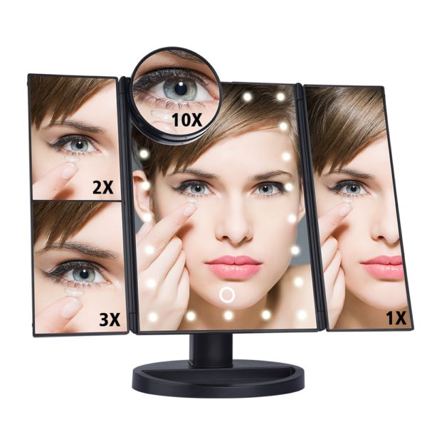 Fragmented Magnifying LED Makeup Mirror - Image 3