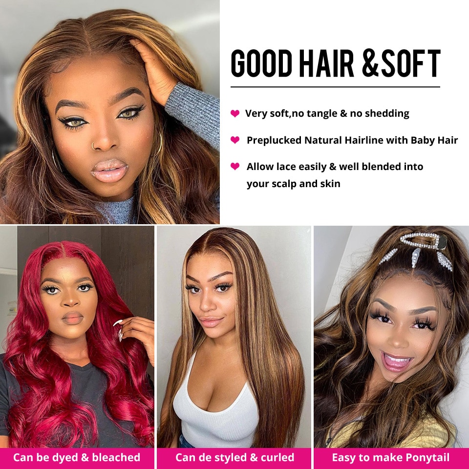 Wayfairmarket 10214-ewv3ii Ombre Body Wave Bundles with Closure  