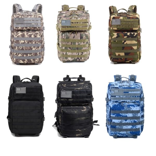 Men's Camouflage Fishing Backpack - Image 7