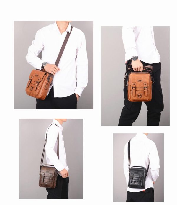 Men's Safari Crossbody Bag - Image 3