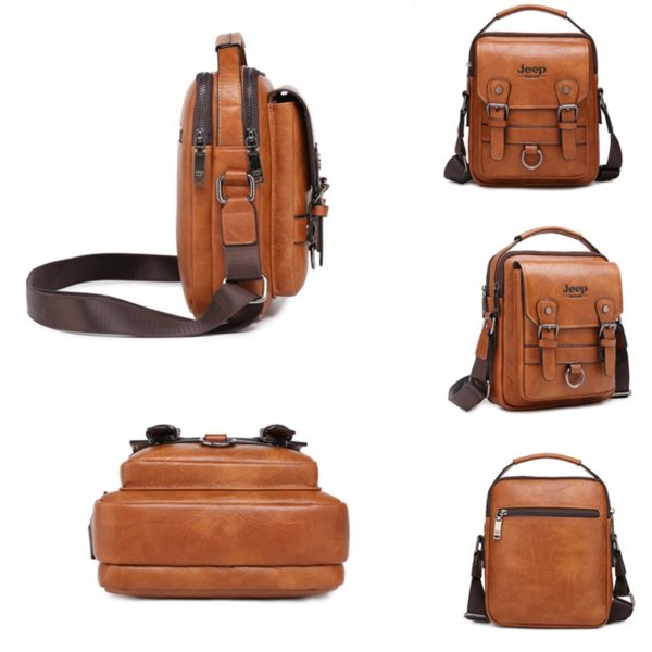 Men's Safari Crossbody Bag - Image 4