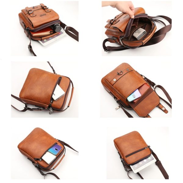 Men's Safari Crossbody Bag - Image 6