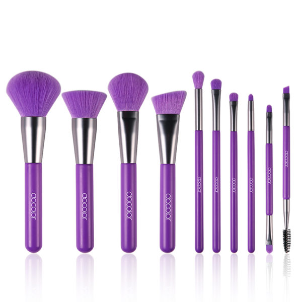 Professional Makeup Brushes 10 pcs Set - Image 5