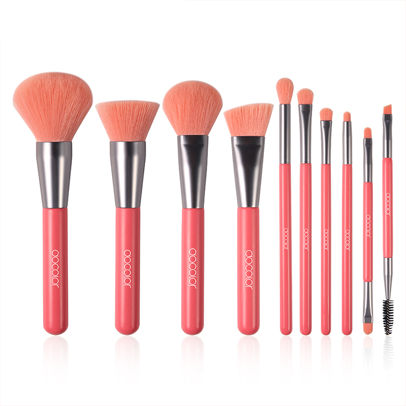 Wayfairmarket 10697-hfaxfq Professional Makeup Brushes 10 pcs Set  