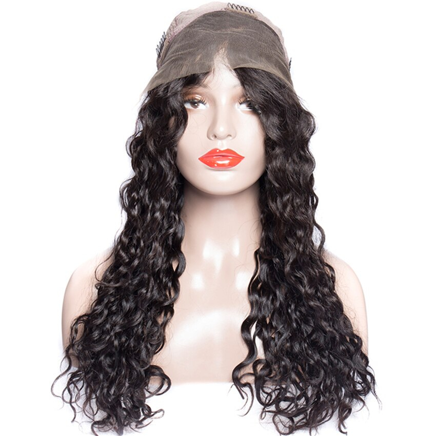 Wayfairmarket 10929-6qkwxu Malaysian Water Wave Human Hair Wigs  