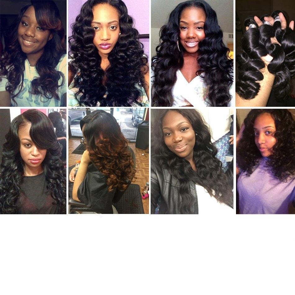 Wayfairmarket 11104-vwrzwe Loose Deep Wave Peruvian Hair Bundles  