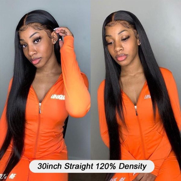 Straight Lace Front Human Hair Wig