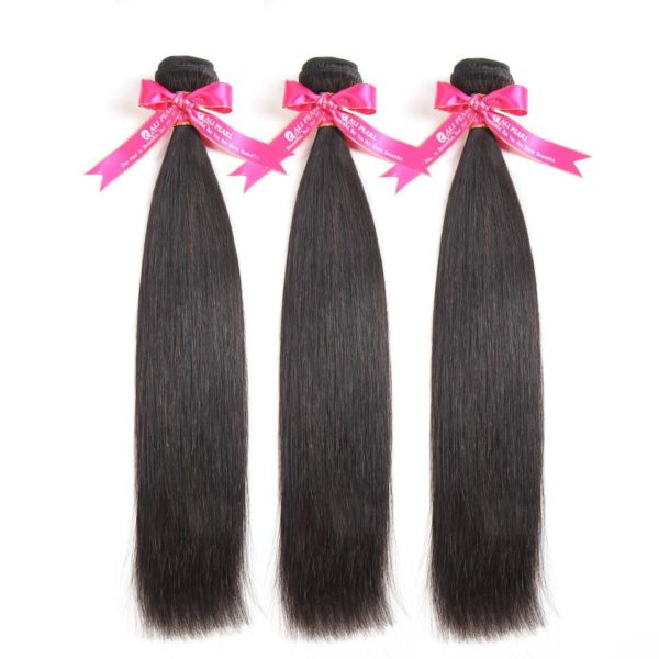 Straight Human Hair Weave Bundle