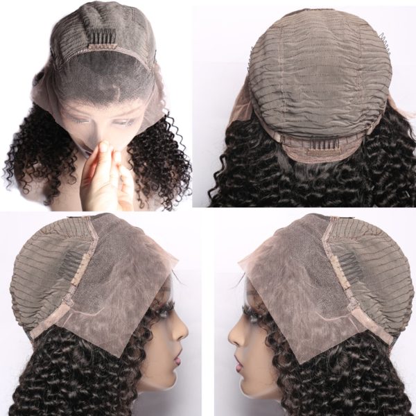 Curly Human Hair 150 Density Wigs - Image 4