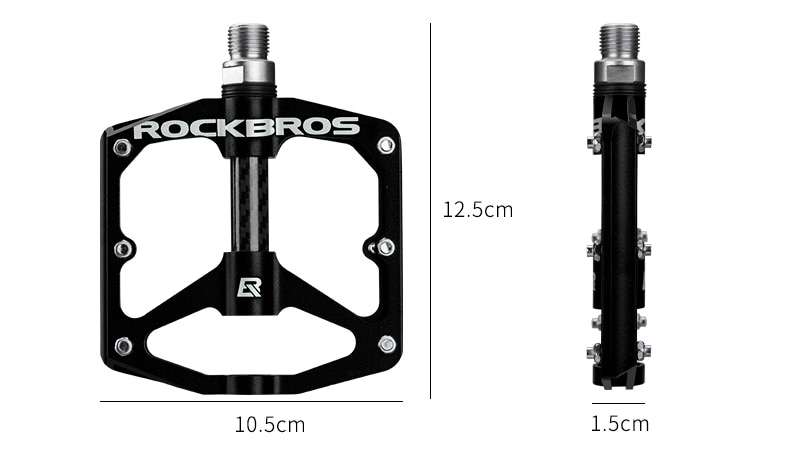 Wayfairmarket 12915-gas2fn Cute 4 Bearings Bicycle Pedal  