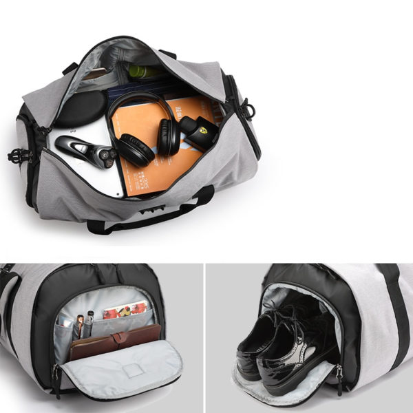 Cylinder Shaped Large Capacity Travel Bag