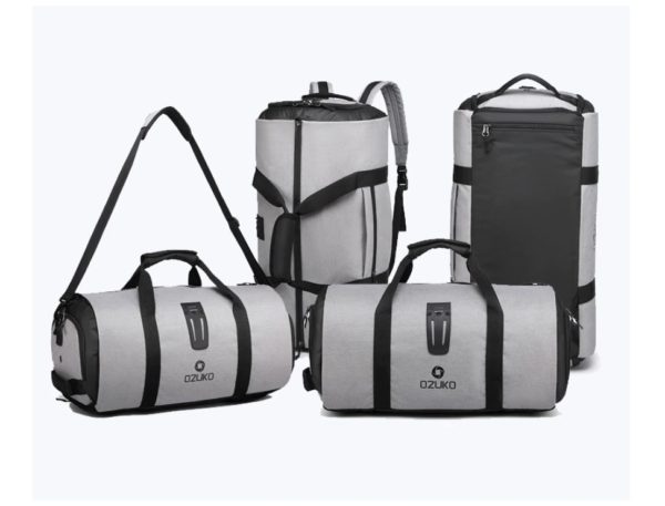 Cylinder Shaped Large Capacity Travel Bag - Image 3