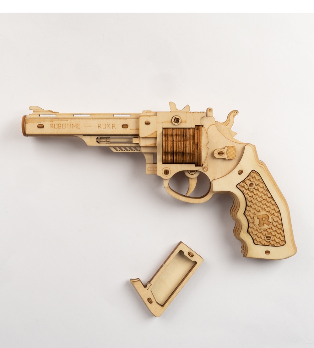 Wayfairmarket 13591-oc8dlm Revolver Gun Puzzle  