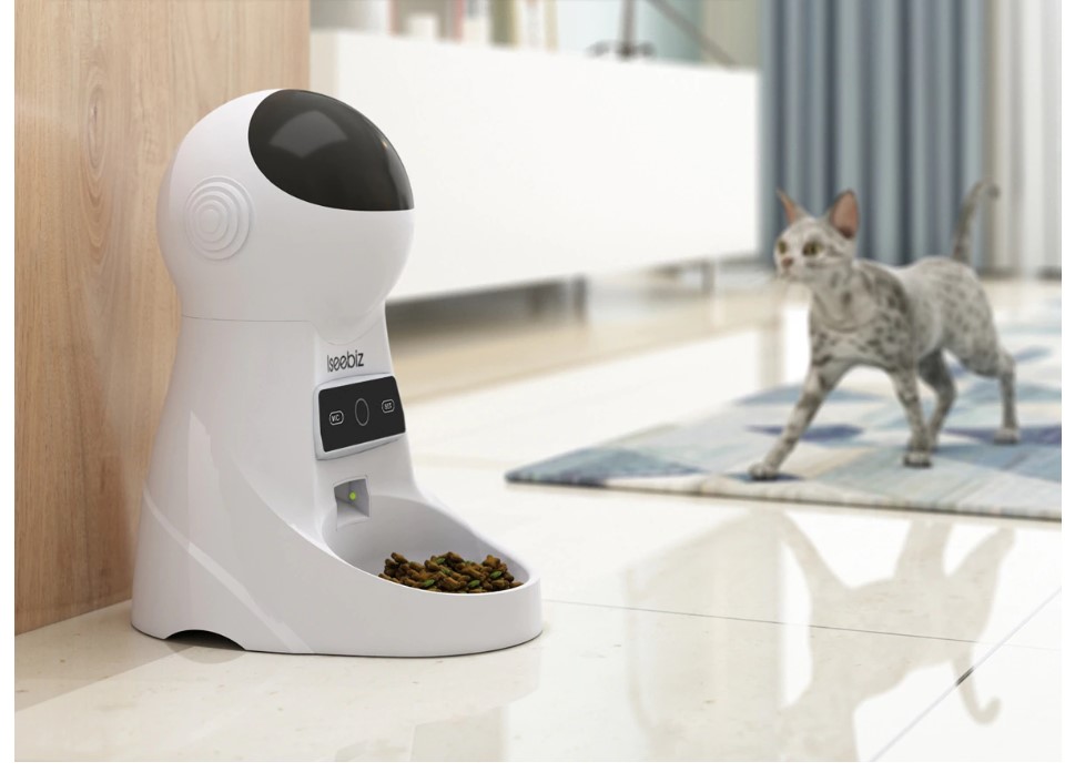 Wayfairmarket 13792-hmv7r5 Automatic Pet Feeder with Voice Recording  