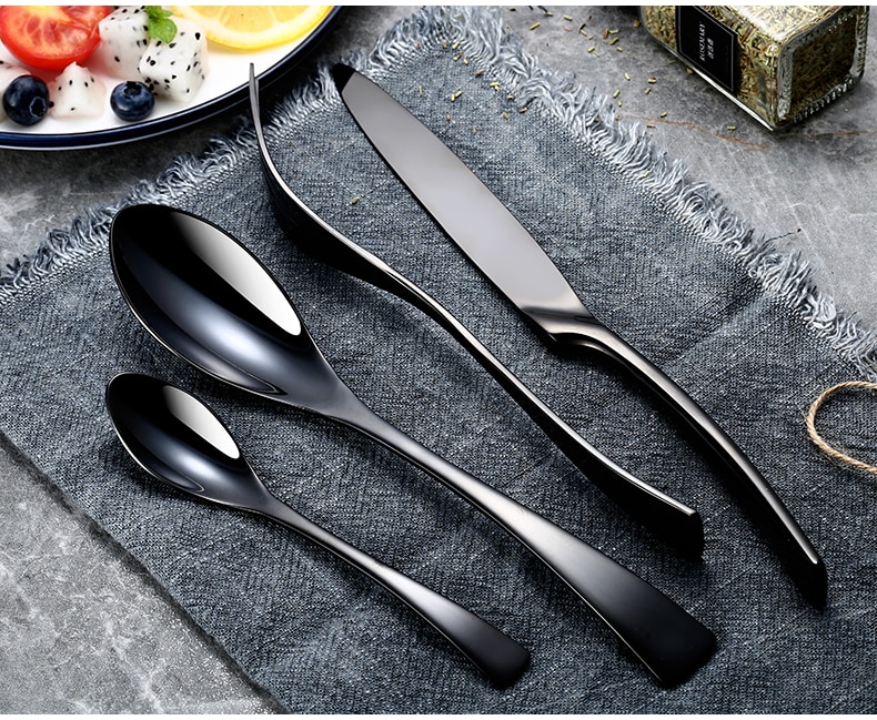 Wayfairmarket 13812-czlscm Stainless Steel Cutlery Set, 24 Pcs  