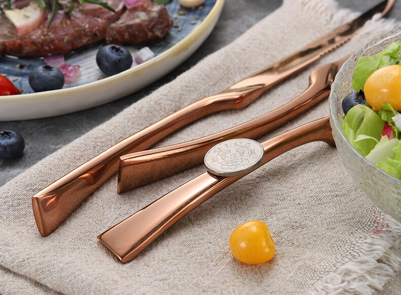 Wayfairmarket 13812-dyczqi Stainless Steel Cutlery Set, 24 Pcs  