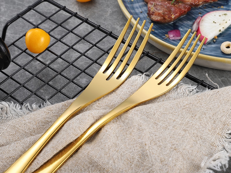Wayfairmarket 13812-rexqoa Stainless Steel Cutlery Set, 24 Pcs  