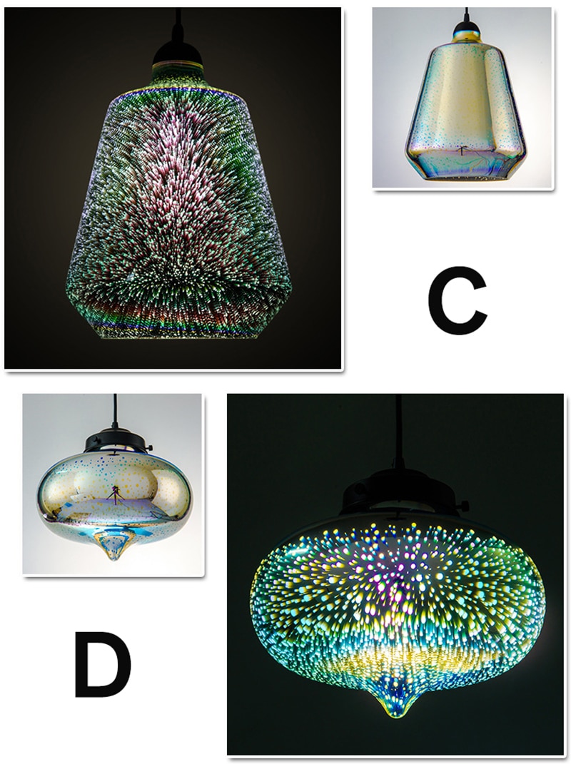 Wayfairmarket 13979-dytbt1 Creative Glass LED Pendant Light  