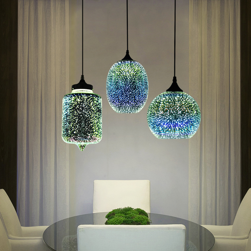 Wayfairmarket 13979-lqus8e Creative Glass LED Pendant Light  