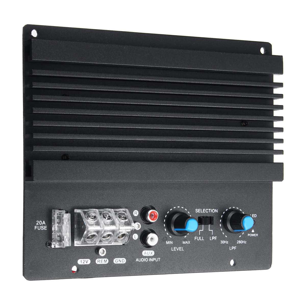 Wayfairmarket 13998-oh9gcs 12 V 600 W Mono Car Audio Subwoofer Amplifier Board  