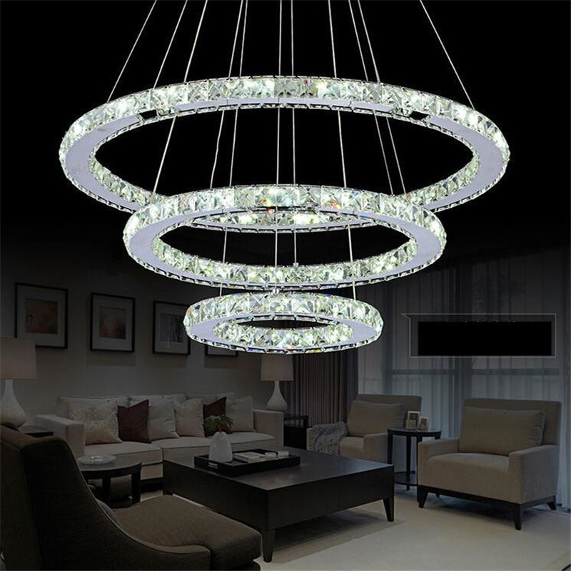 Wayfairmarket 14002-ogvdyl Crystal LED Chandelier for Living Room  