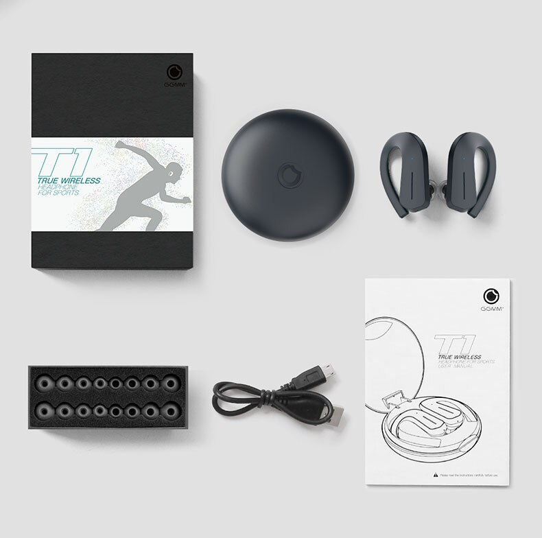 Wayfairmarket 14052-39f3ao Wireless Waterproof Earphones for Sports  