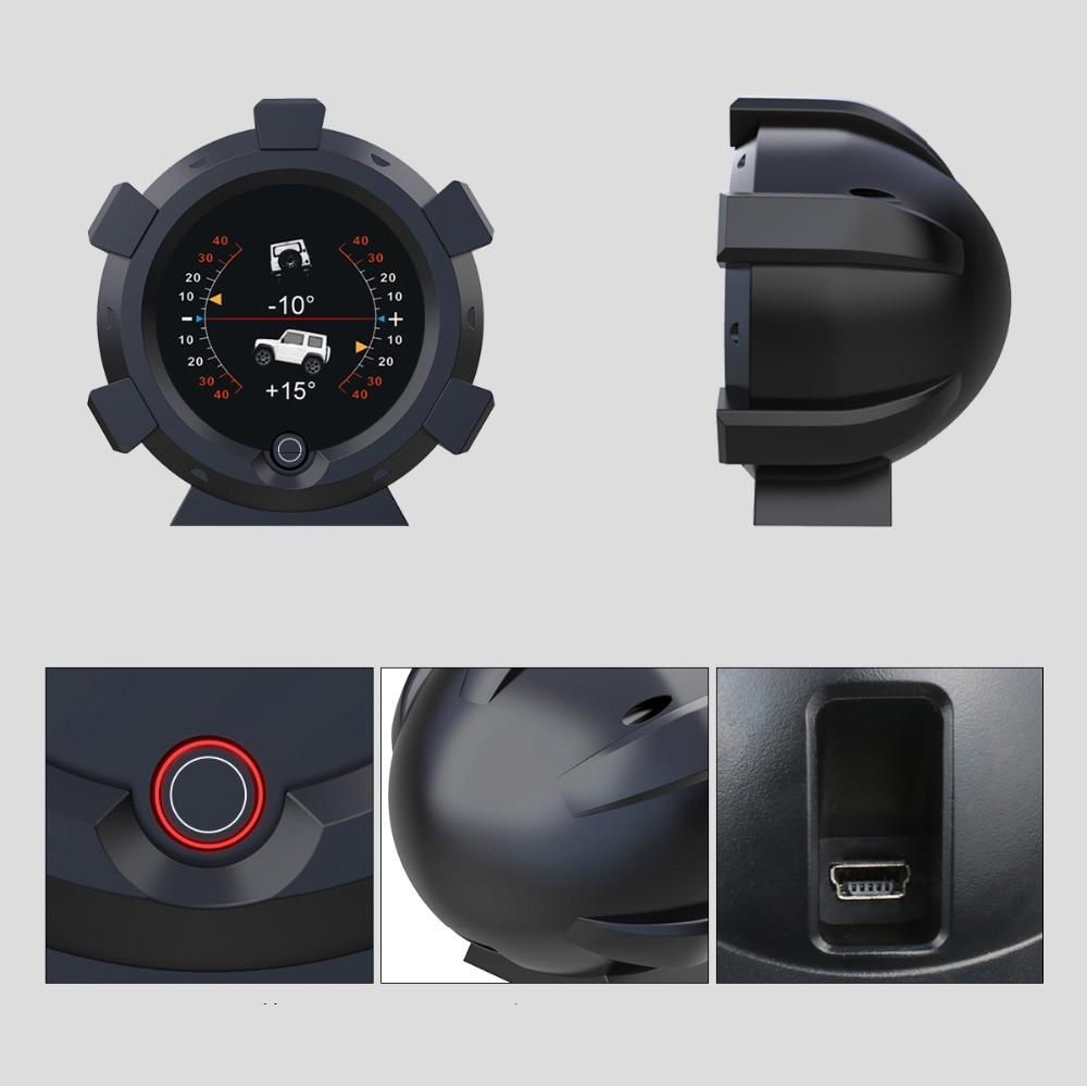 Wayfairmarket 14125-gvk5ld Multifunctional Speed GPS Inclinometer Car Compass  