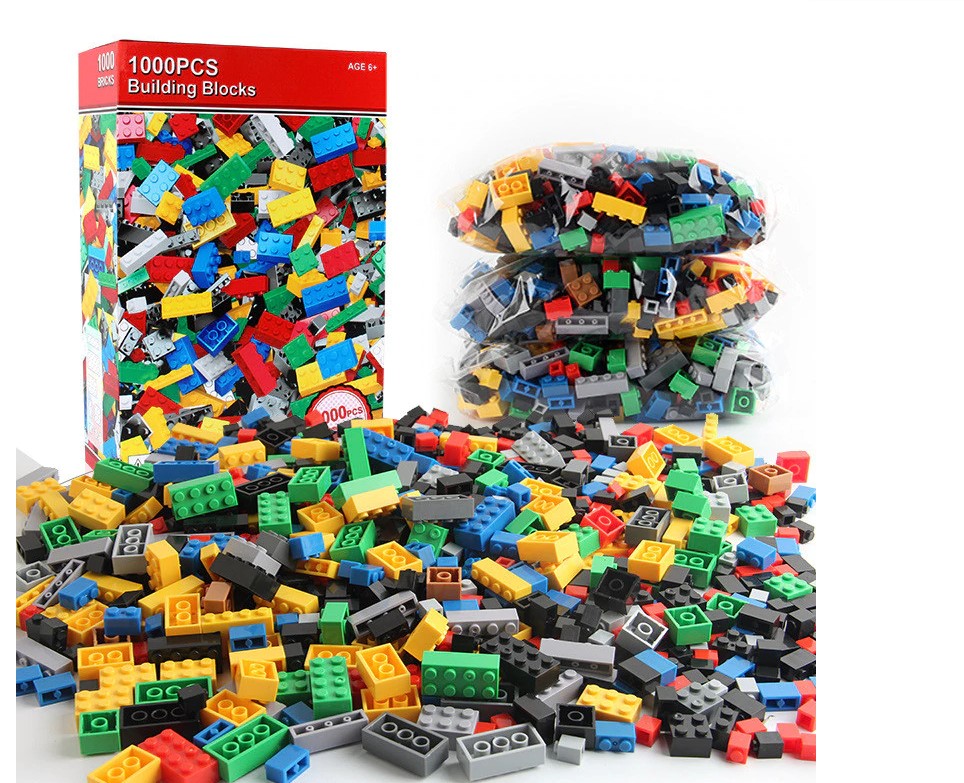 Wayfairmarket 2520-ms5rig Building Blocks 1000 Pcs Set  