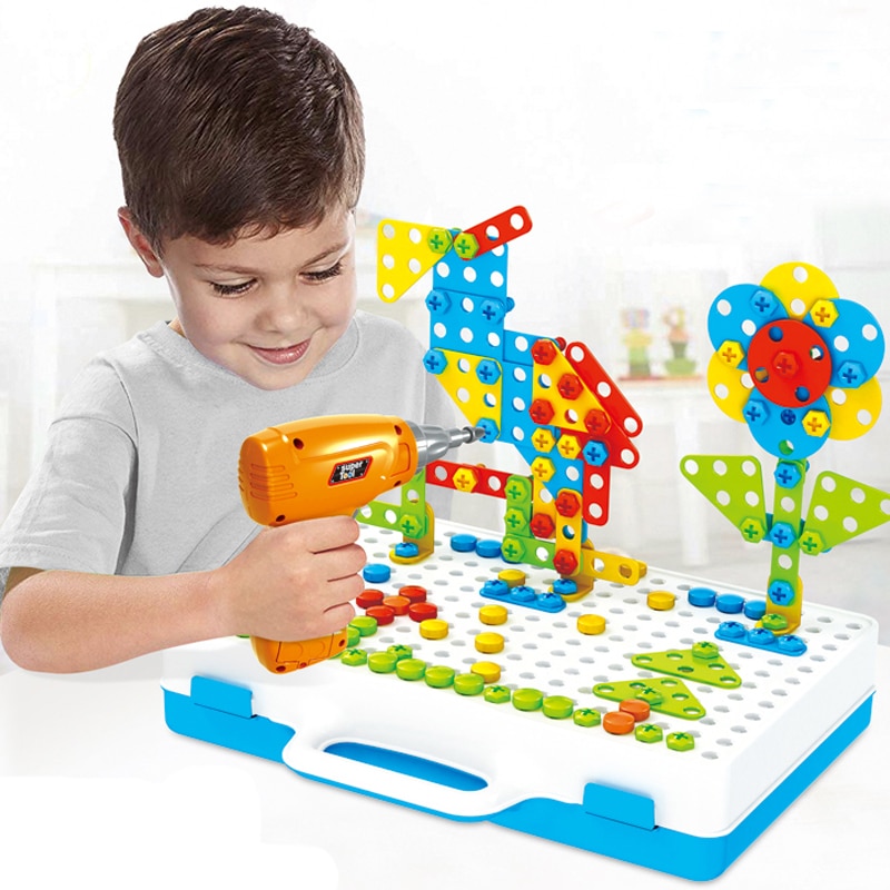 Wayfairmarket 2526-znm9bm Kid's Electric Construction and Assembly Kit  
