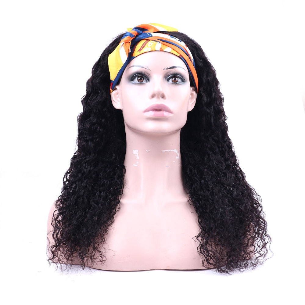 Wayfairmarket 2744-9tcygb Deep Wave Headband Wig for Women  