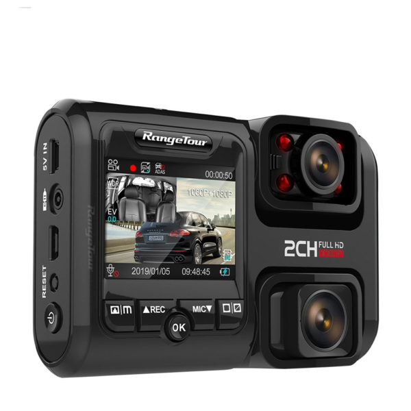 Dual Lens Car DVR with GPS