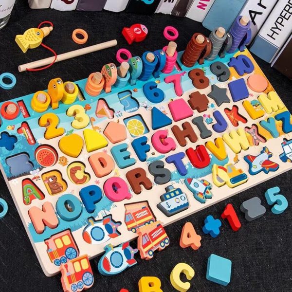 Montessori Educational Wooden Board for Kids