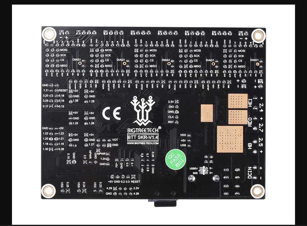 Wayfairmarket 3663-89j5es SKR V1.4 BTT SKR V1.4 Turbo Board For 3D Printer  