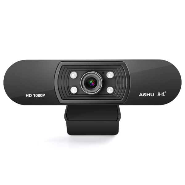 1080P Webcam with Built-In Microphone